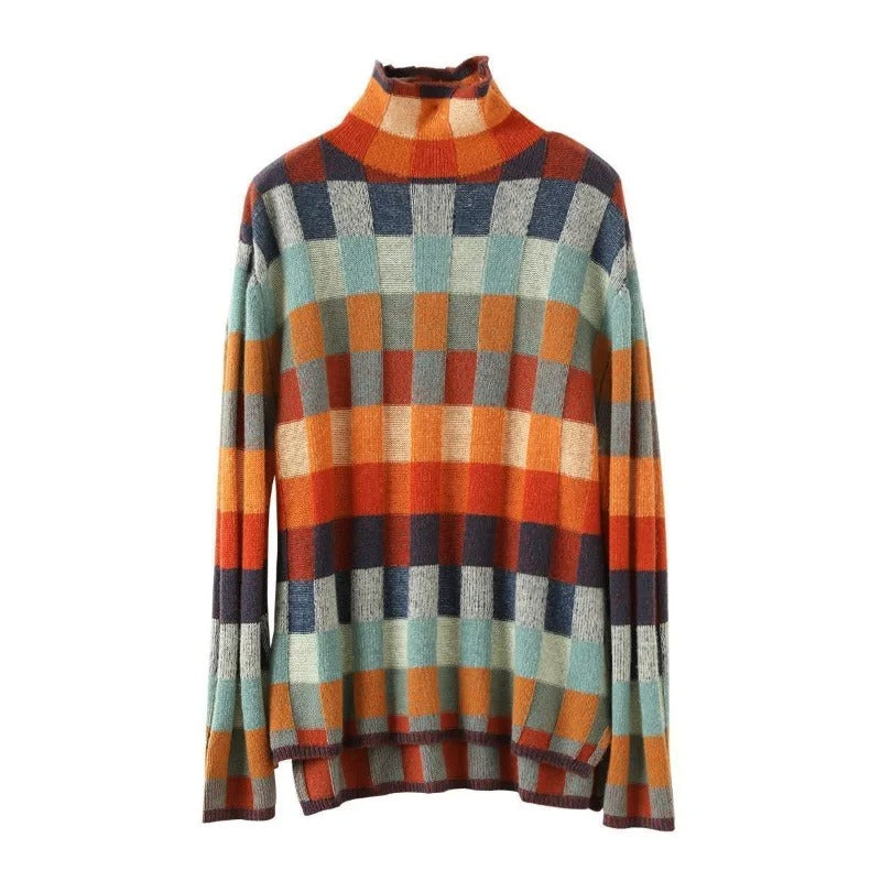 Luksusowy kaszmirowy golf na chłodne dni