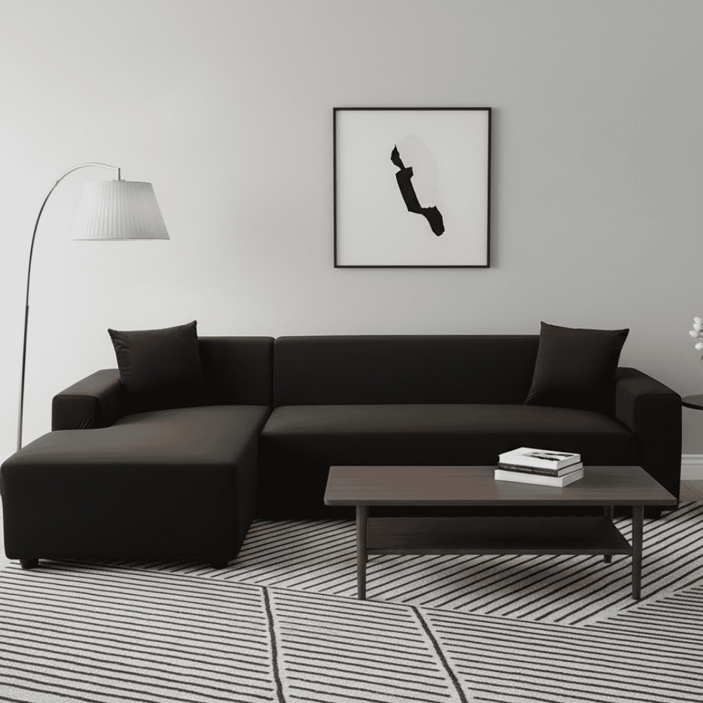 Elastyczny pokrowiec na narożnik – Luksusowy, rozciągliwy pokrowiec na sofę w wielu kolorach