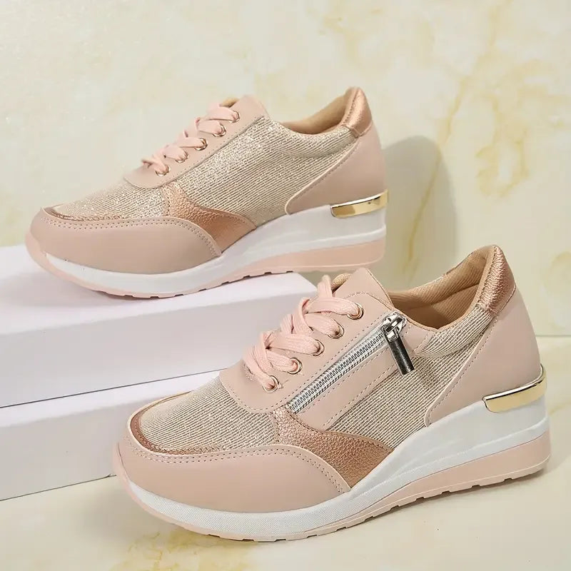 Stylowe damskie sneakersy z komfortem i klasą