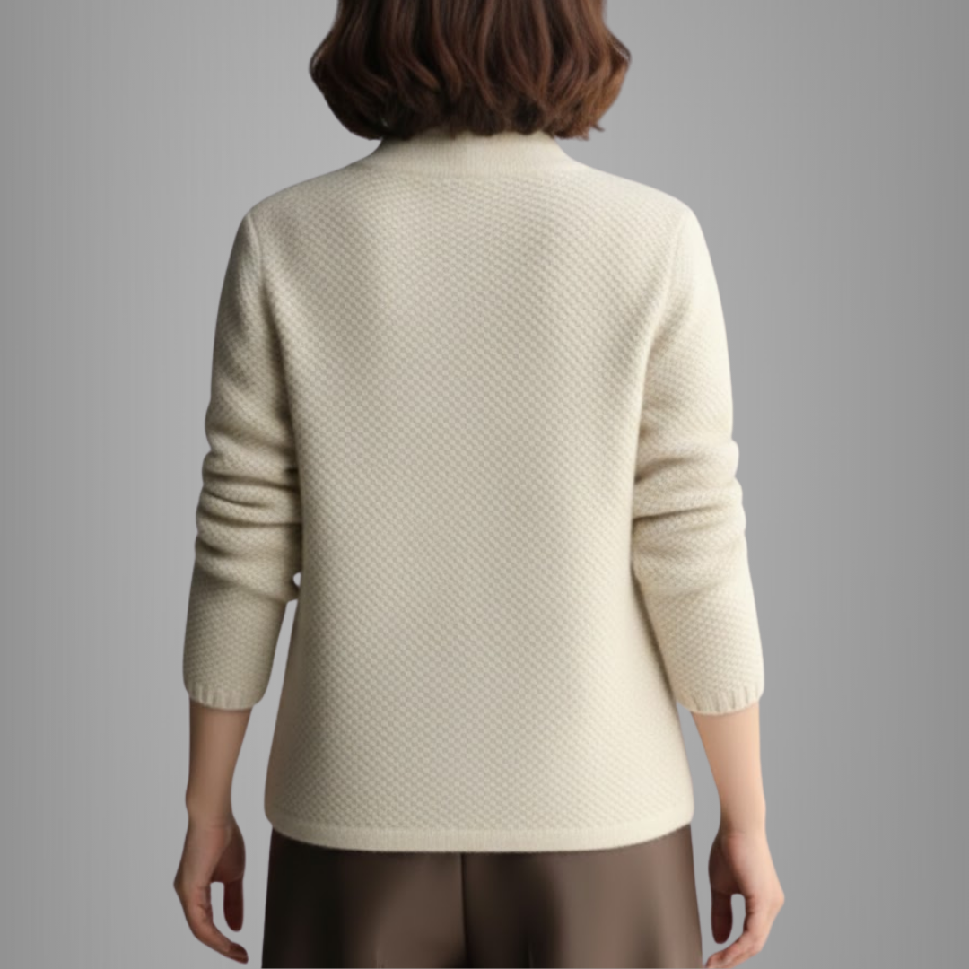 Damski kardigan z guzikami – elegancki i wygodny krój