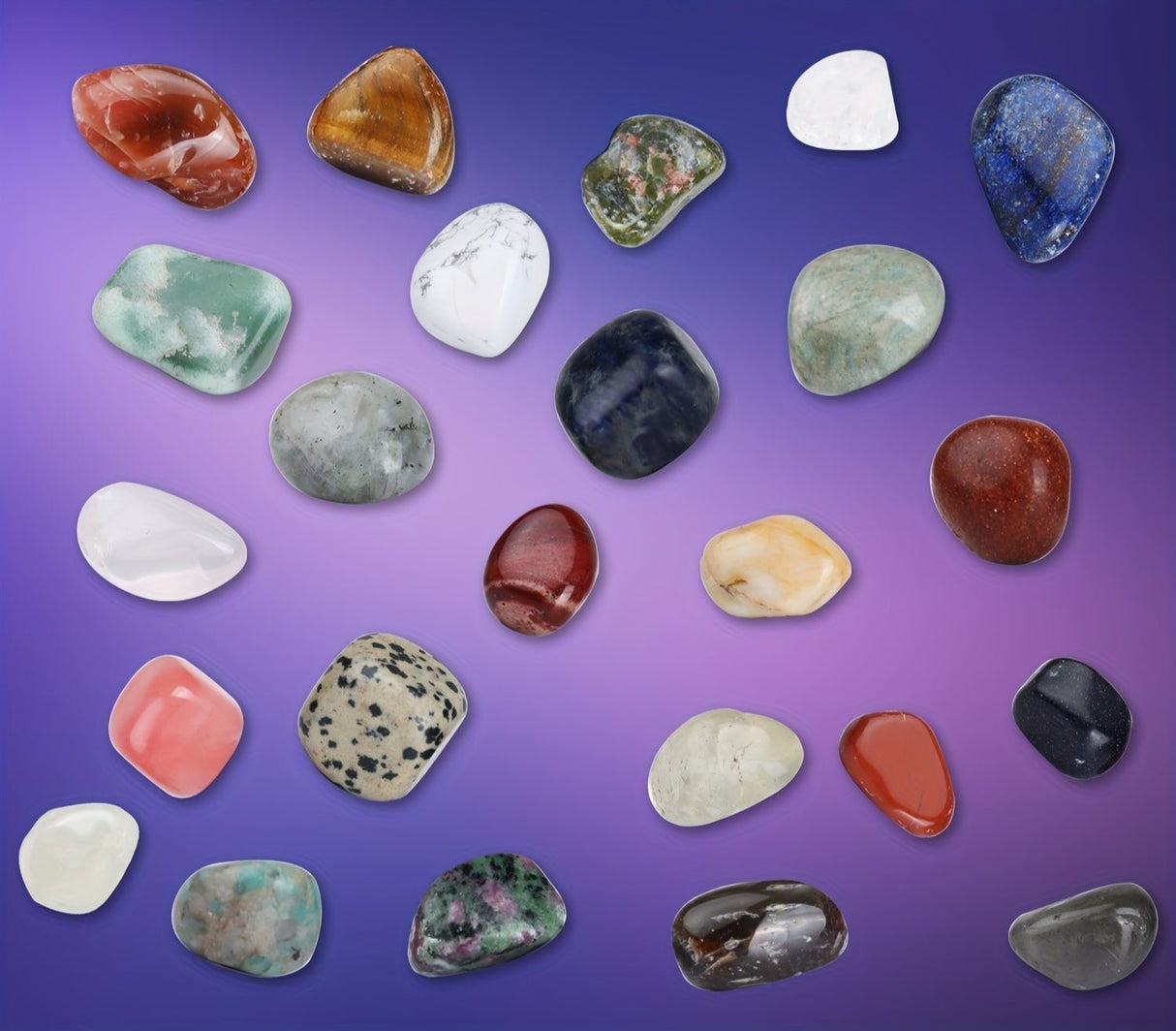 Kryształowy Kalendarz Adwentowy – 24 Dni Naturalnych Kamieni Szlachetnych Prezent