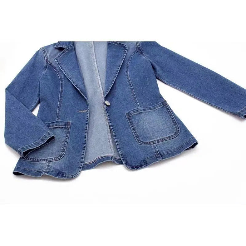 Urban Edge - Damska Kurtka Dżinsowa