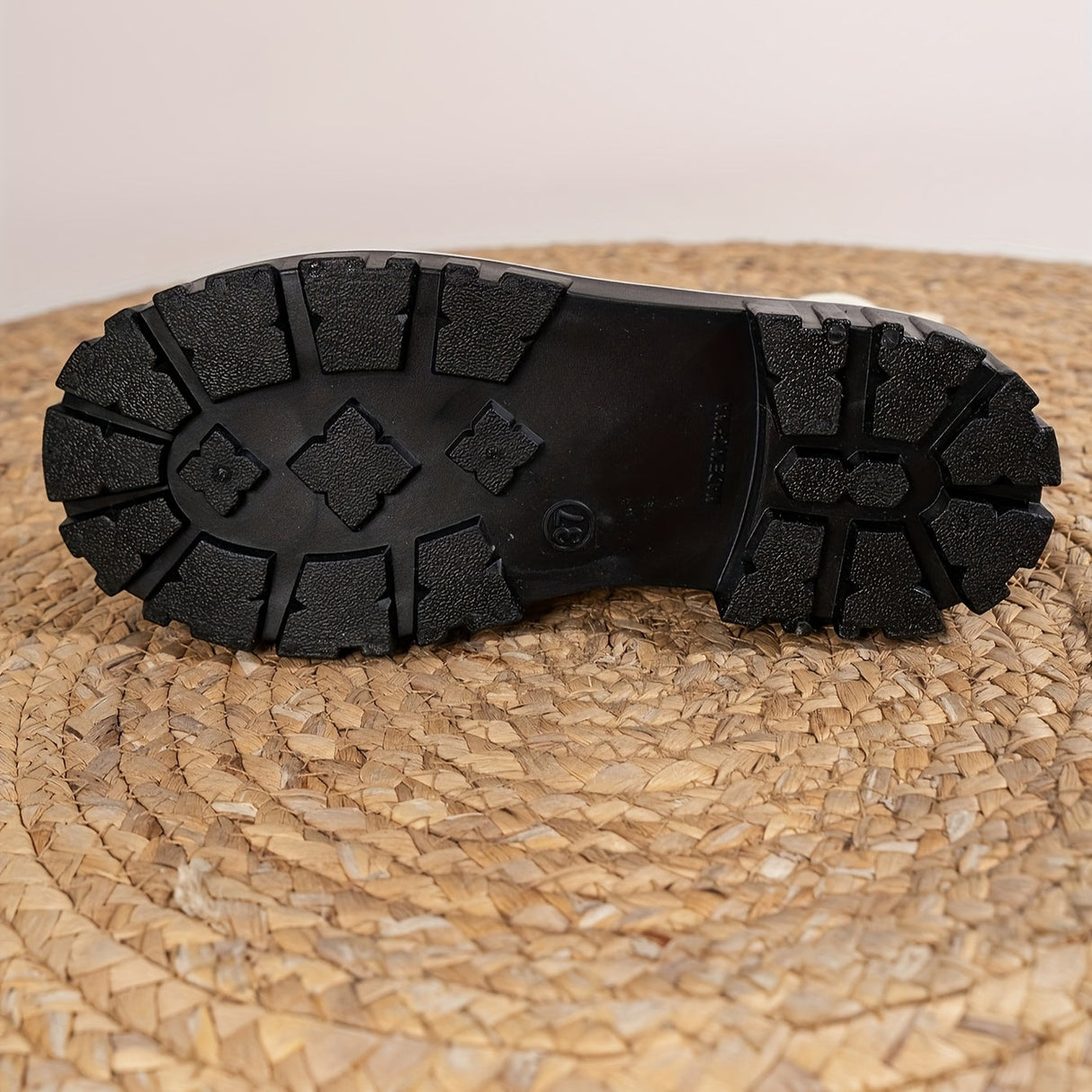 Damskie kalosze Chelsea – Wodoodporne botki do kostki z grubą podeszwą