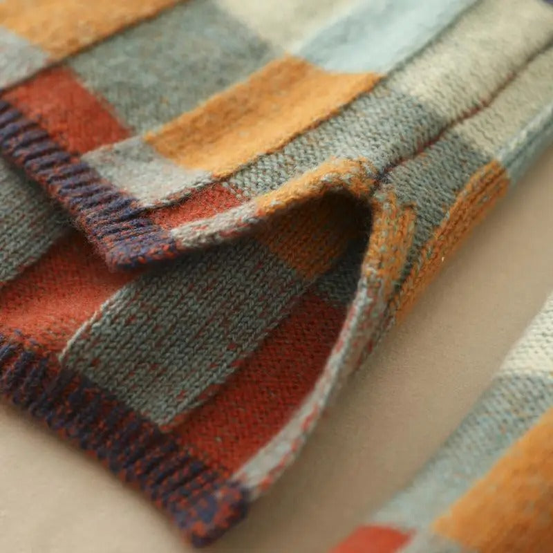 Luksusowy kaszmirowy golf na chłodne dni