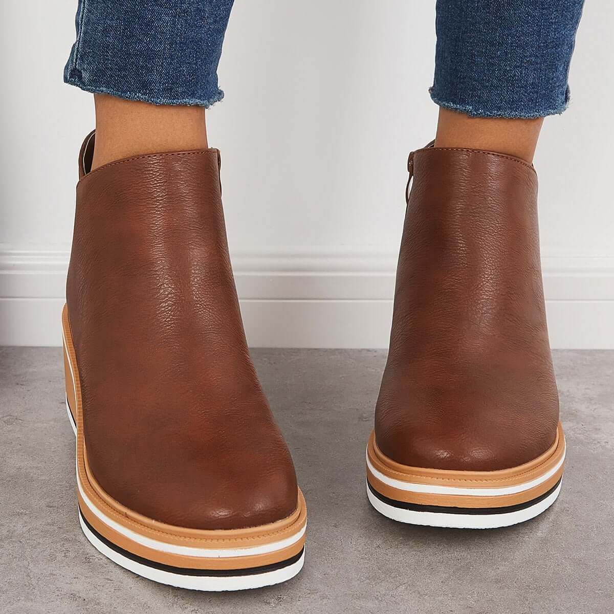 FlexiChic - Ortopedyczne Botki Damskie