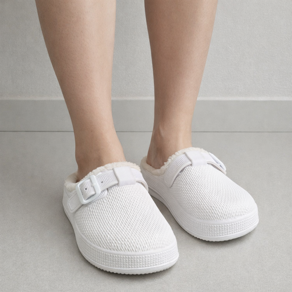 Zimowe Chodaki z Ciepłą Podszewką – Wygodne Damskie Pantofle