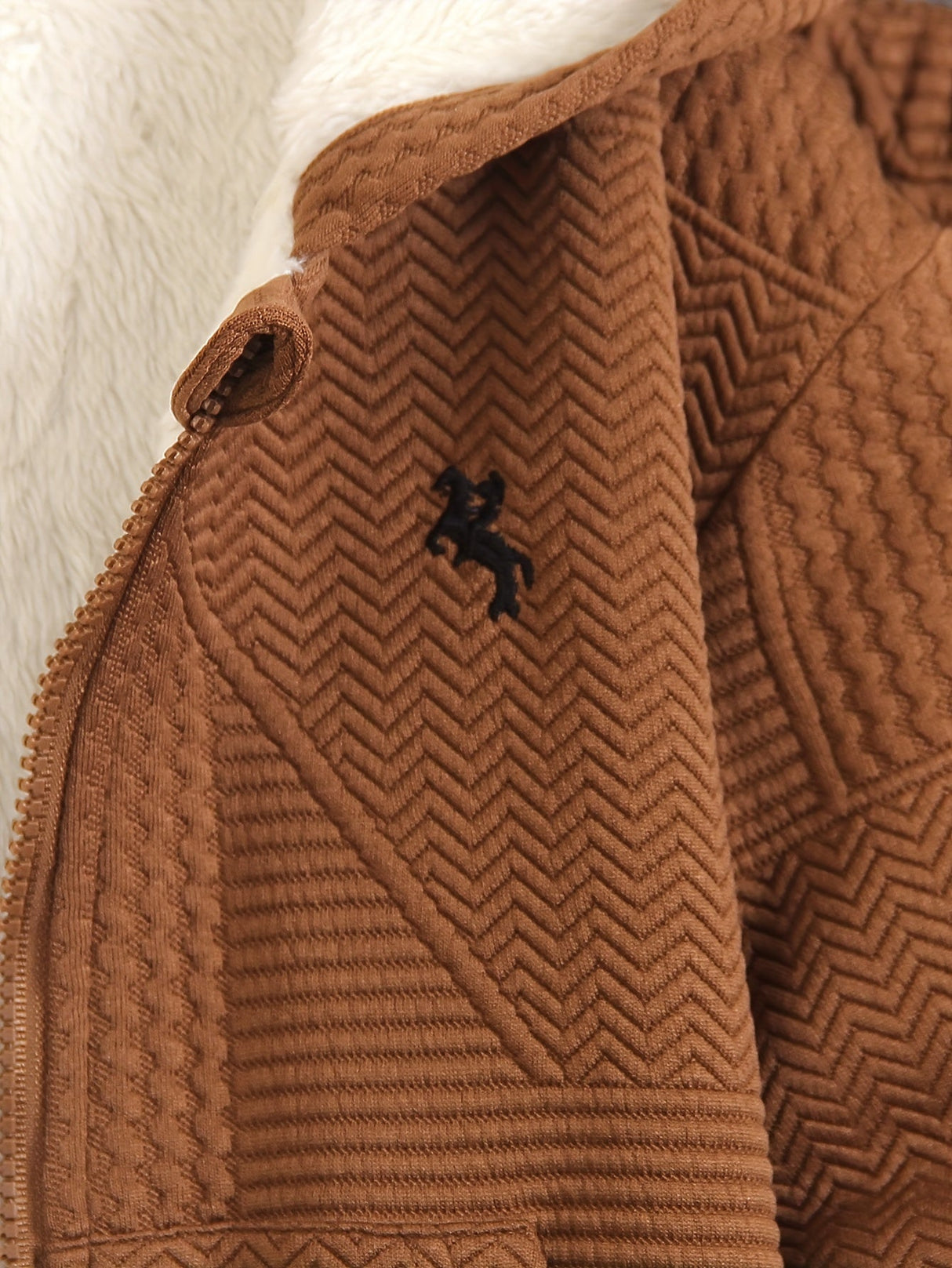 Chłopięcy Zestaw Dresowy z Polaru – 2-częściowy Granatowy Komplet z Bluza z Kapturem i Spodniami