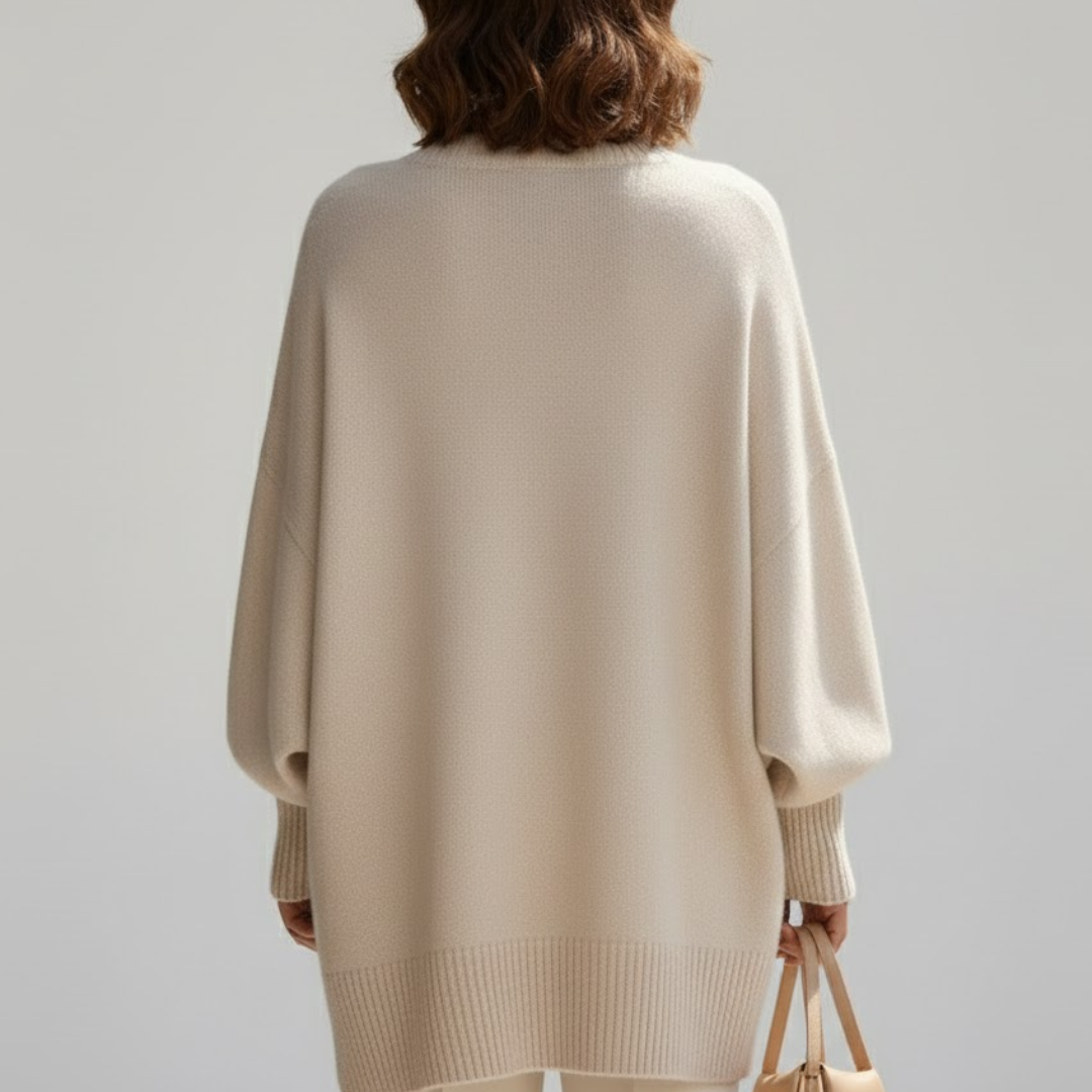 Damski Oversize Sweter Elegancki i Wygodny