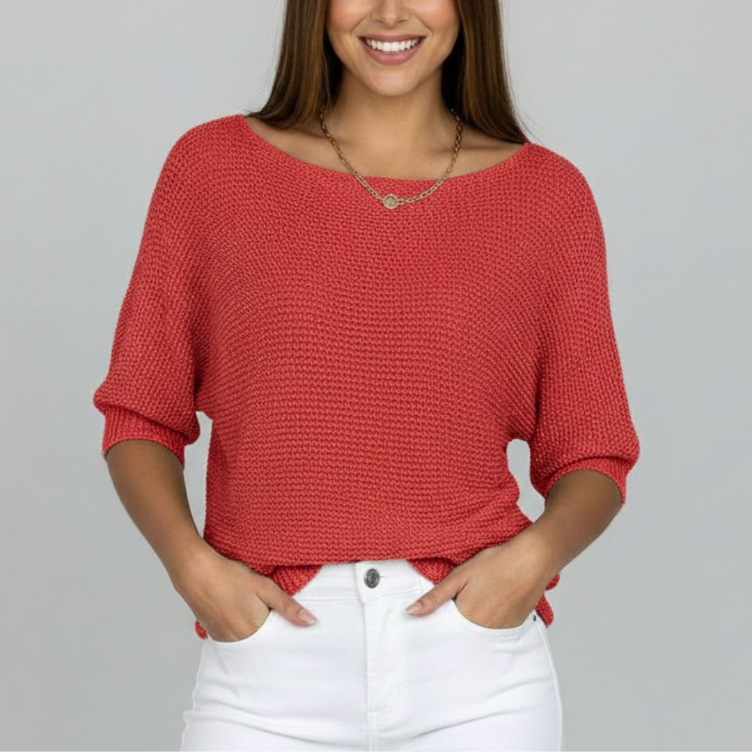 Damski sweter z mieszanki wełny – wygodny i ponadczasowy