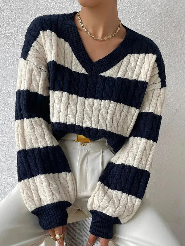 Modny sweter z odkrytymi ramionami w różnych kolorach