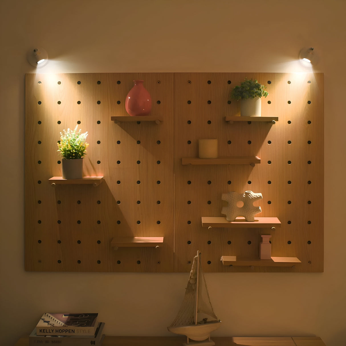 Nastrojowa lampa do roślin – Dekoracyjne oświetlenie akcentujące do wnętrz