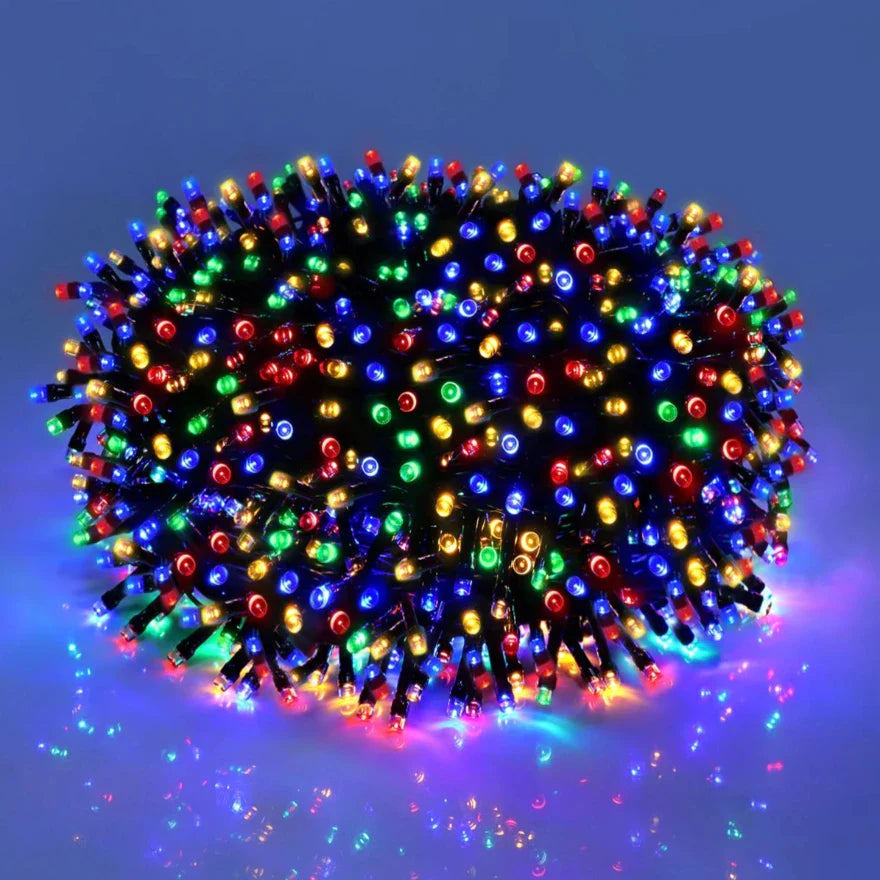 Wodoodporny girlanda LED - Oświetlenie zewnętrzne do ogrodu, imprez i dekoracji świątecznych