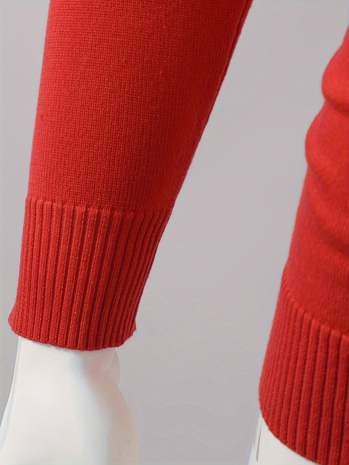 Męski sweter świąteczny – zimowy sweter z motywem renifera i śniegu