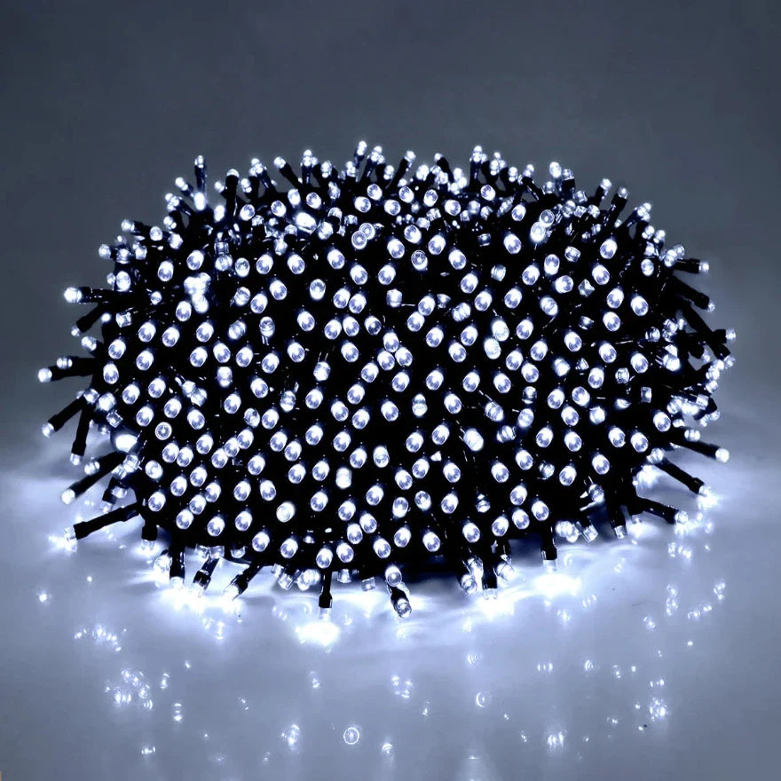 Wodoodporny girlanda LED - Oświetlenie zewnętrzne do ogrodu, imprez i dekoracji świątecznych