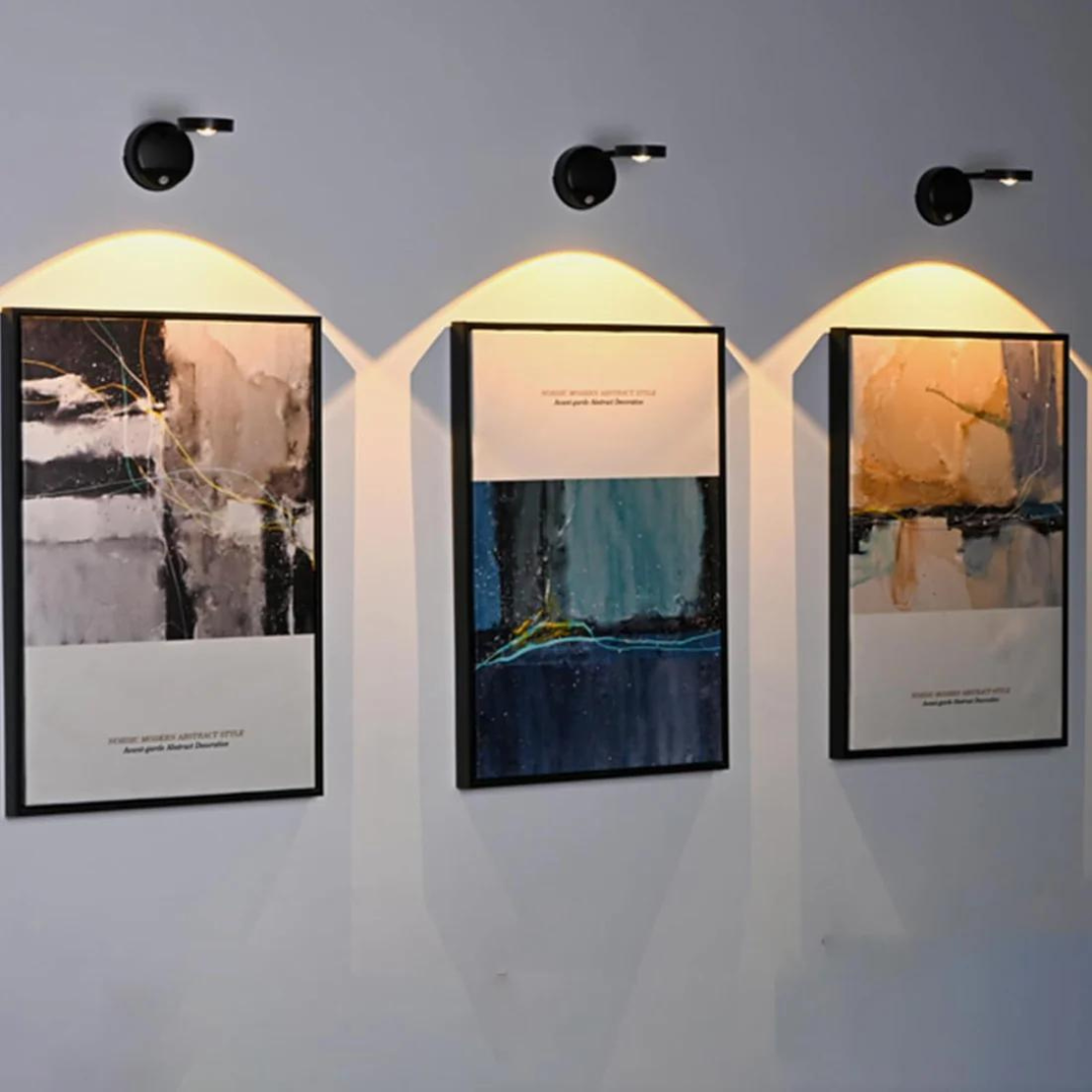 Bezprzewodowy reflektor LED z czujnikiem ruchu i regulacją 360°