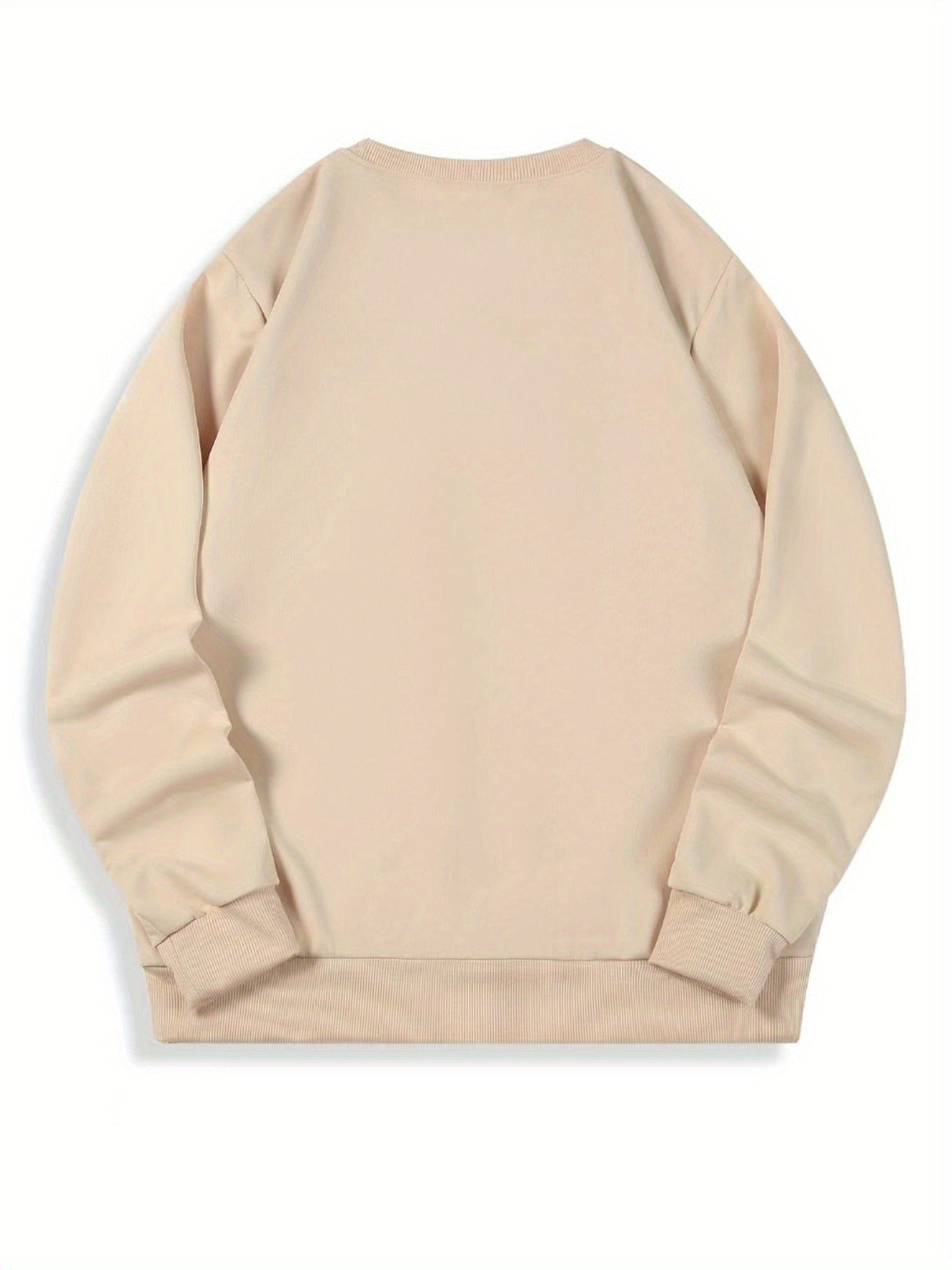 Męski sweter świąteczny z nadrukiem Mikołaja – wygodny zimowy sweter