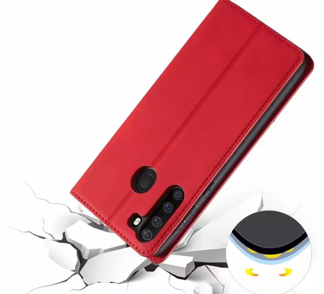 Portfel Etui na Telefon z Kieszeniami na Karty i Funkcją Magnetyczną – Pokrowiec Książkowy