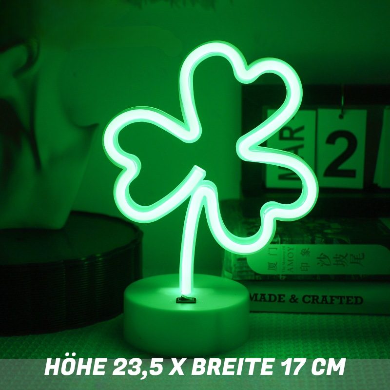 LED Neonowa Lampa Stołowa – Dekoracyjne Figury Świetlne do Sypialni i Salonu