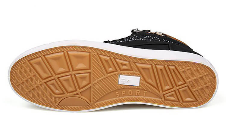 Męskie casualowe buty za kostkę – wygodne stylowe sneakersy