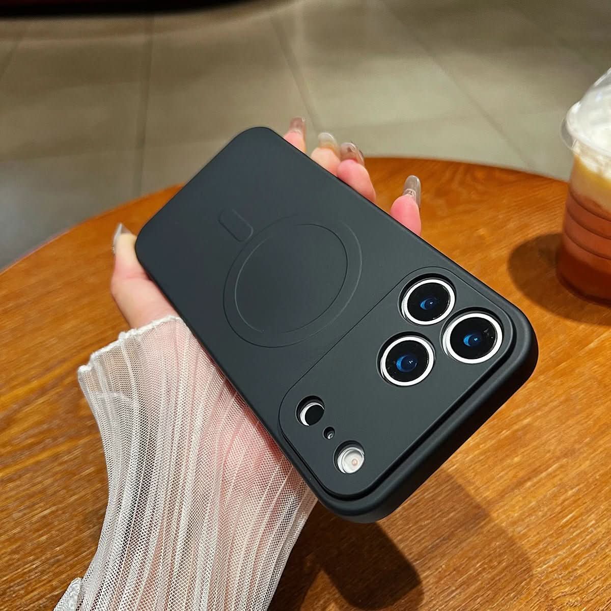 Magnetyczne silikonowe etui na telefon – odporna na wstrząsy obudowa