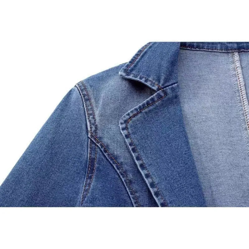 Urban Edge - Damska Kurtka Dżinsowa