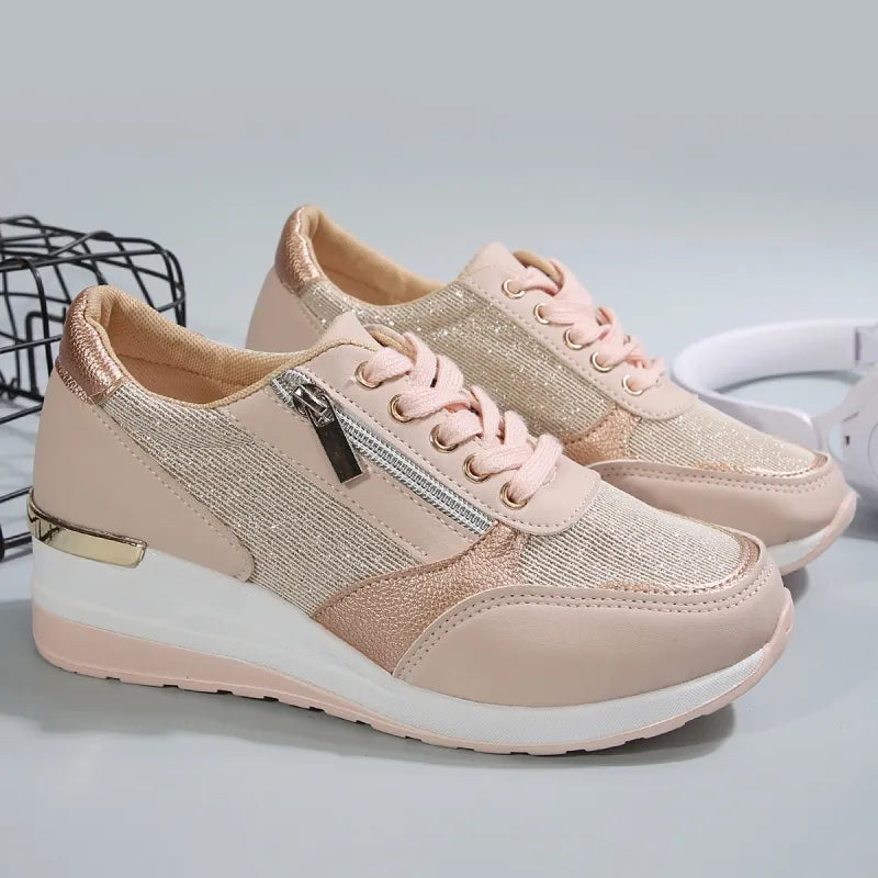 Stylowe damskie sneakersy z komfortem i klasą