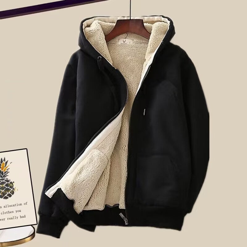 Zestaw dresowy z welurową podszewką dla kobiet – luksus i komfort