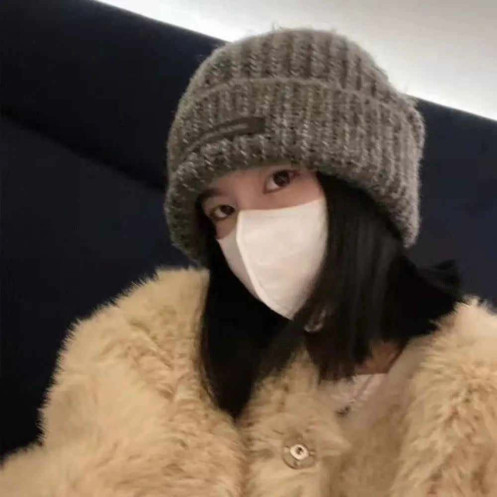 Oversize dzianinowa beanie – ciepła i modna zimowa czapka dla kobiet