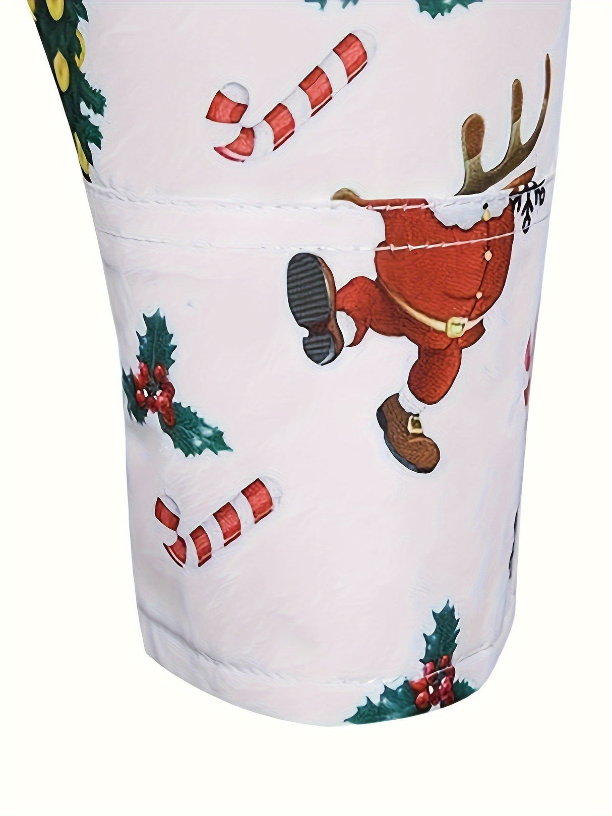 Męska Koszula Świąteczna – Długi Rękaw Elegancka Koszula na Boże Narodzenie