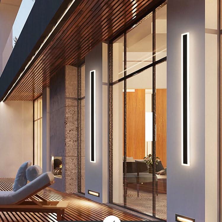 Nowoczesna lampa ścienna zewnętrzna – stylowa lampa LED na ścianę do ogrodu i na balkon