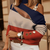 Stylowa Elegancka Wysokiej Jakości Bluzka Damska