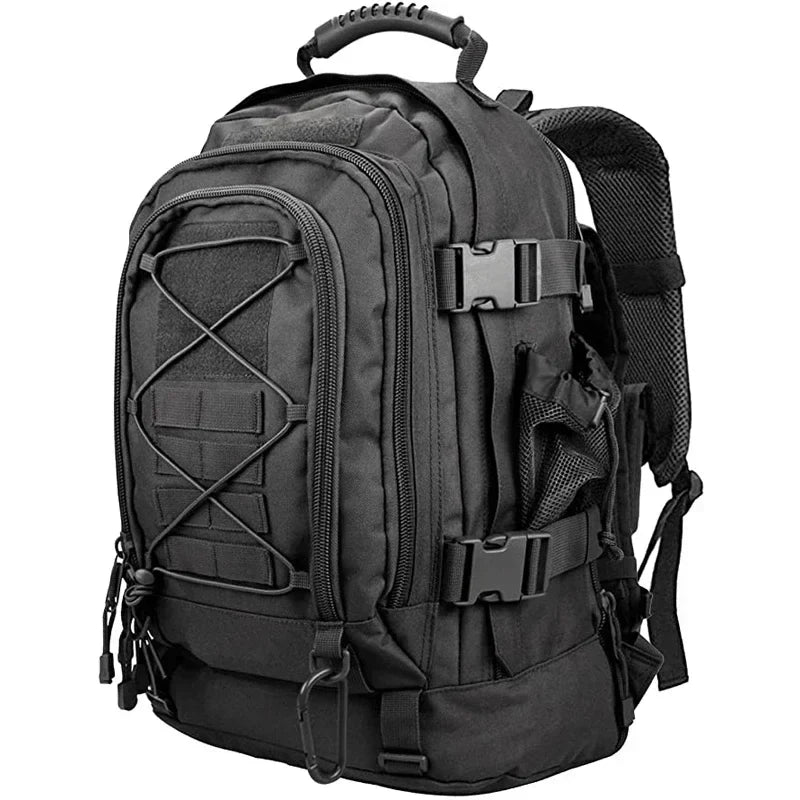 Wojskowy Plecak Taktyczny 60L – Wytrzymały Nylon, Outdoor i Survival Unisex