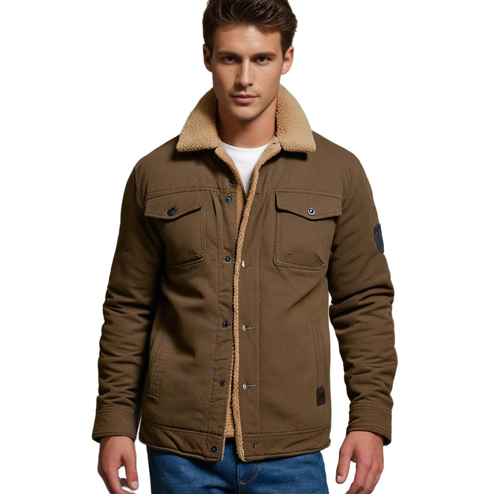 Męska Kurtka Bomber Vintage - Ikoniczny Styl i Ciepło na Zimę