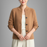 Damski kardigan z guzikami – elegancki i wygodny krój