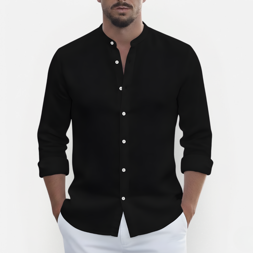 Męska Koszula Lniana – Elegancka i Lekka