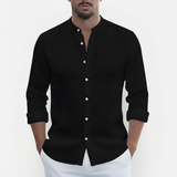 Męska Koszula Lniana – Elegancka i Lekka