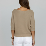 Damski sweter z mieszanki wełny – wygodny i ponadczasowy