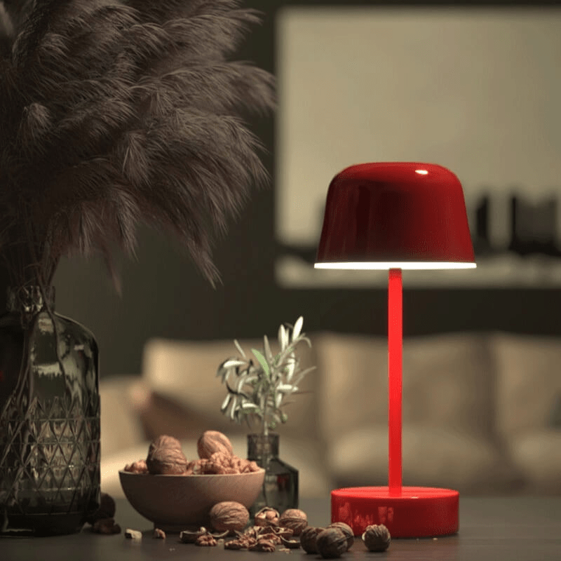 Bezprzewodowa Lampa Stołowa Bauhaus Minimalistyczna i Stylowa