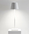 Minimalistyczna Wysoka Lampa Stołowa z Ciepłym Światłem LED