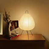 Lampa Stołowa z Papieru Ryżowego do Nastrojowego Oświetlenia