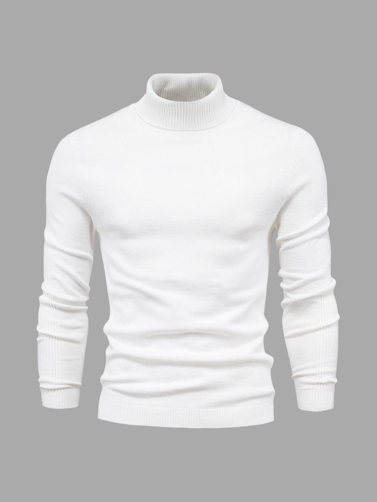 Męski Golf z Miękkiej Bawełny, Ponadczasowy Design