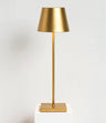 Minimalistyczna Wysoka Lampa Stołowa z Ciepłym Światłem LED