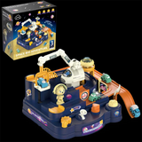 Magnetyczna Tablica Toru Samochodowego – Interaktywny Zestaw Przygód Montessori z Autkami