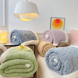 Dwustronny Koc Pluszowy – Miękki i Ciepły Koc na Łóżko i Kanapę