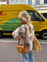Damska patchworkowa kurtka oversize – lekka i stylowa