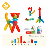 Magnetyczny Zestaw Konstrukcyjny dla Dzieci – Kreatywna Edukacyjna Zabawka