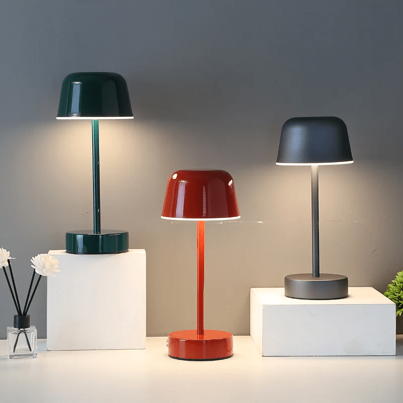 Bezprzewodowa Lampa Stołowa Bauhaus Minimalistyczna i Stylowa