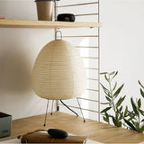 Lampa Stołowa z Papieru Ryżowego do Nastrojowego Oświetlenia