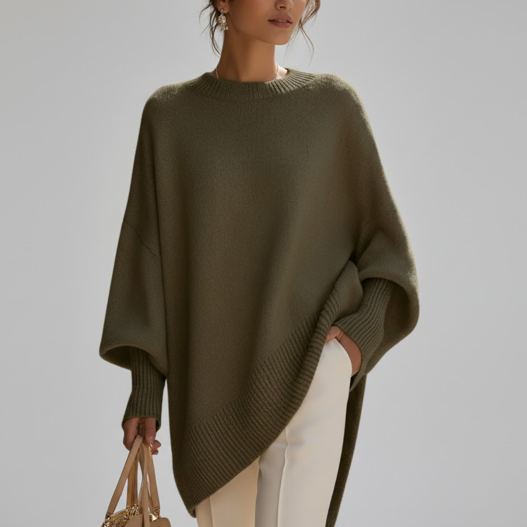 Damski Oversize Sweter Elegancki i Wygodny