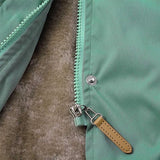 Damska zimowa kurtka – Ciepła parka z polarową podszewką i kapturem